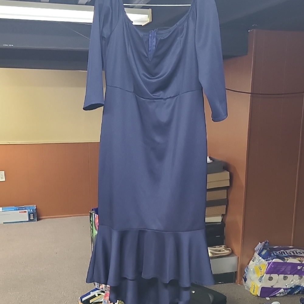 Elegant Blue Dress